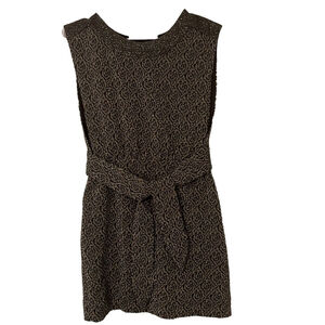 Marc by Marc Jacobs Elegant Sequin Vintage Floral Patterned Dress